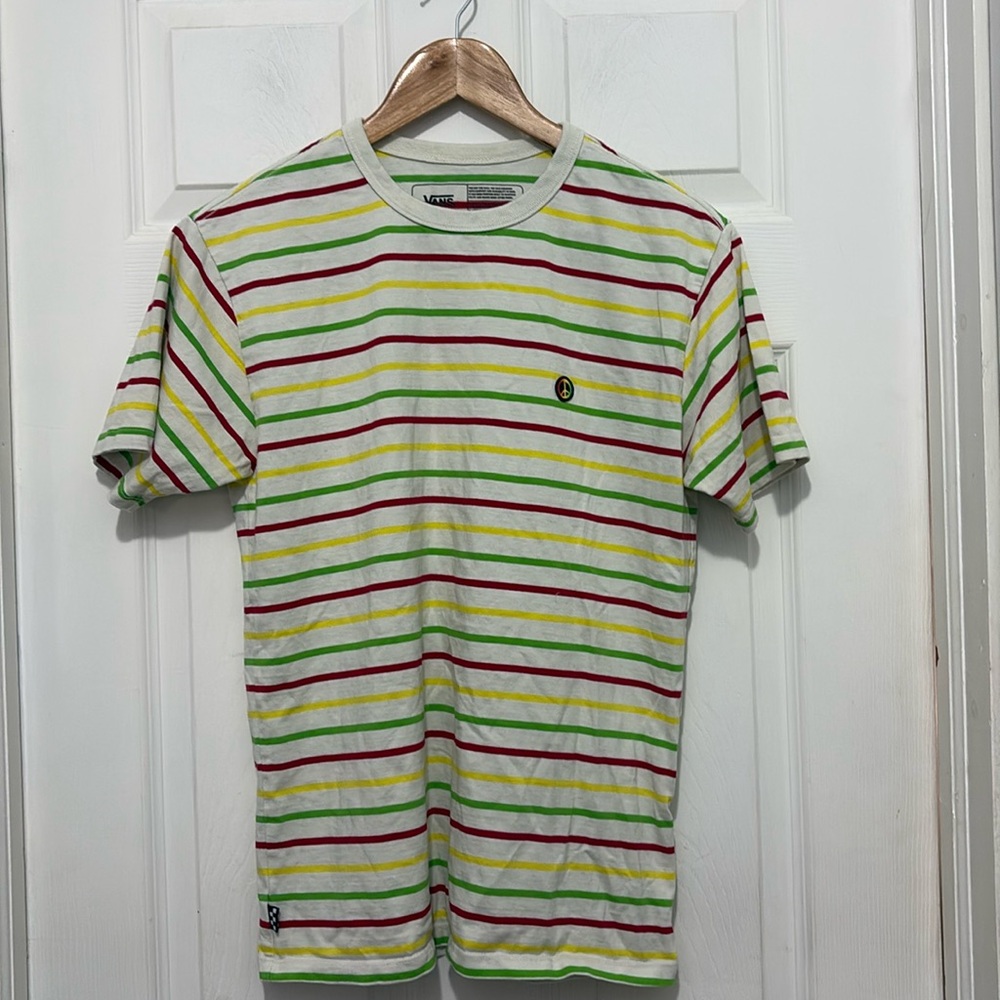VANS striped tee.  Size S